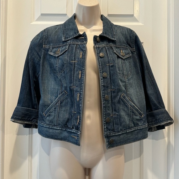 Loft Denim Jacket size 4 - Picture 1 of 7
